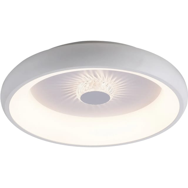 Just Light. LED-Deckenleuchte Vertigo Weiß Ø 46,5 cm