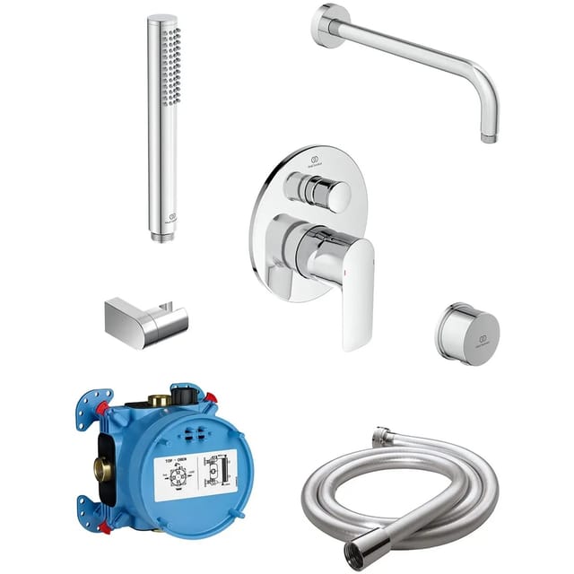 Ideal Standard Armaturen-Bundle Unterputz Ceratherm T100 Chrom
