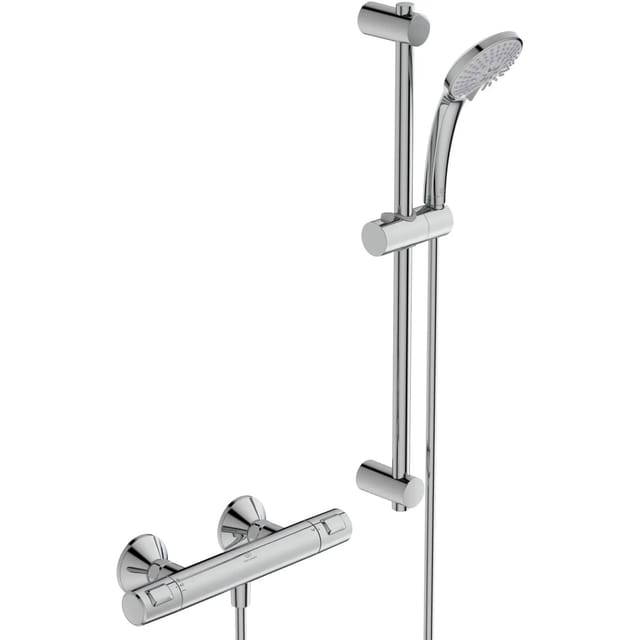 Ideal Standard Brausekombination Ceratherm T25 Brausestange 60 cm Chrom