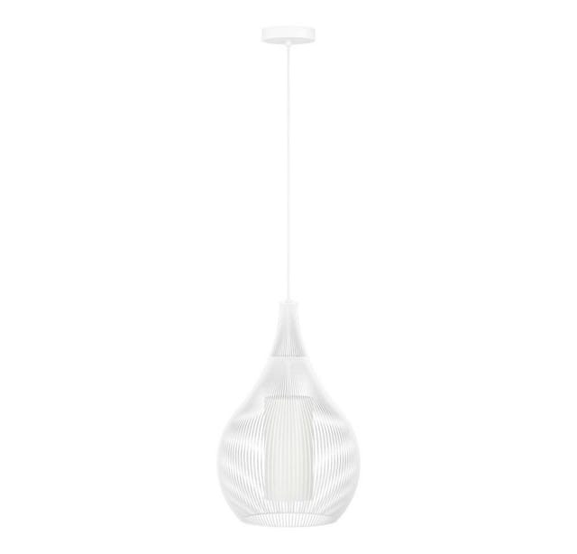 Eglo Pendelleuchte Razoni 1-flammig 40 W Weiß