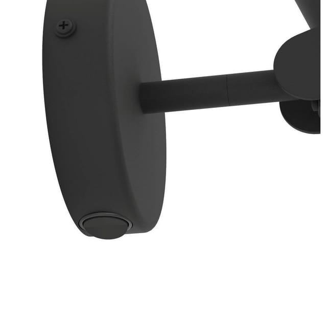 Eglo LED-Wandleuchte Almudaina 1-flammig 5 W Schwarz