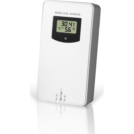 Temperatur- Und Feuchtigkeitssensor, Hygrometer, Elektronisches Digitalthermometer Für Den Innen- Und Außenbereich, Mit Wetterstationen