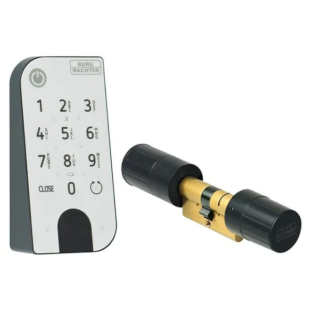 Burg-Wächter Elektr. Türschloss-Set ENTRYhome 5001 PIN Öffnung per Pincode