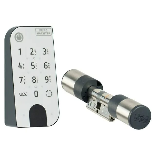 Burg-Wächter Elektr. Türschloss-Set ENTRYeasy 7601 PIN Pincode Notschloss