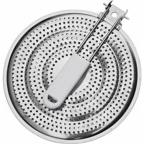 21 Cm Wärmeverteiler Aus Edelstahl – Für Gaskochfelder – Effiziente Wärmeverteilung – Einfache Installation