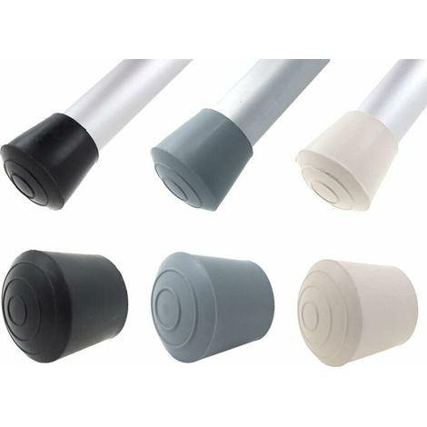Set Mit 16 Rutschfesten Gummikappen, 25 Mm – Bodenschutz – Geräuschdämpfung – Für Tisch- Und Stuhlbeine