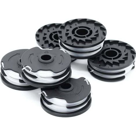 6er-pack Ersatzspulen Für 1,6-mm-trimmerfäden – Länge 2 X 4 M – Für Parkside-freischneider – Schnelles Und Langlebiges Schneiden – 20 L