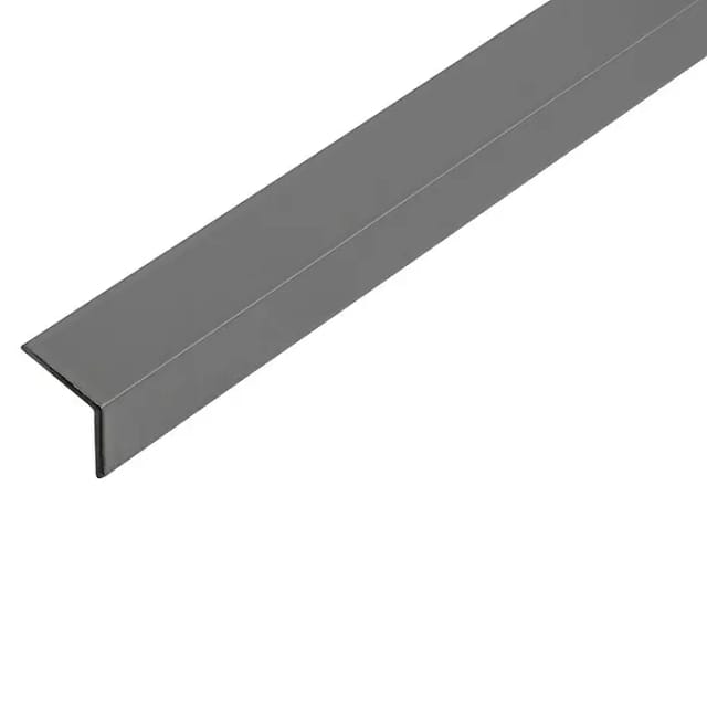 Alberts Winkelprofil Aluminium Anthrazit 14,5 mm x 11,5 mm x 2000 mm