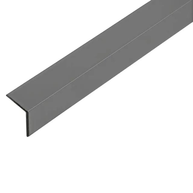 Alberts Winkelprofil Aluminium Anthrazit 20 mm x 20 mm x 2000 m