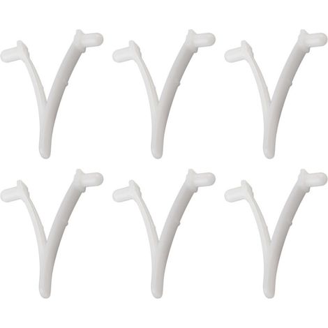 6-teiliges Schmetterlingsclip-set Für Pool- Und Spa-bürste, Laubkescher, Laubkescher Und Saugkopf