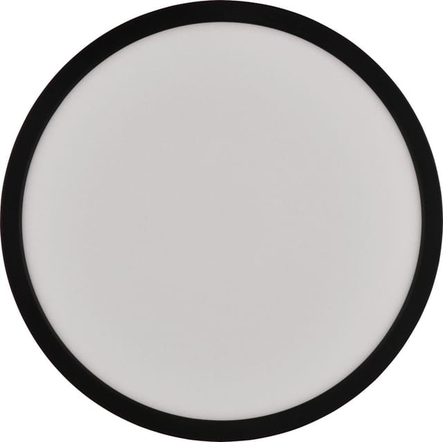 Reality LED-Deckenleuchte Aureo 1-flammig Schwarz Matt Ø 29 cm