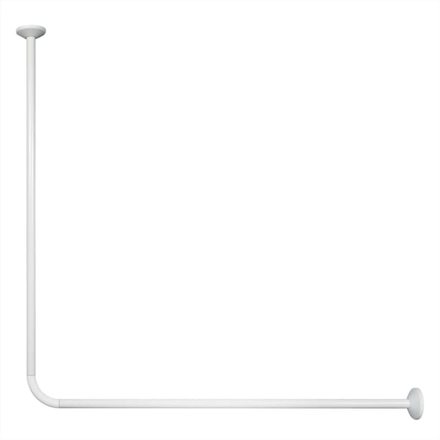Spirella Duschstange Magic 80 cm x 80 cm Weiß