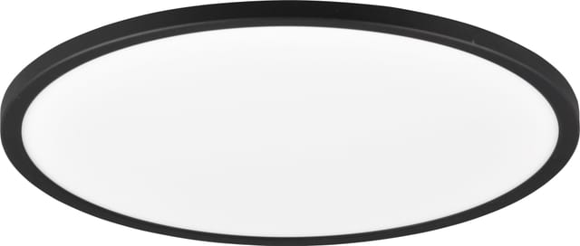 Reality LED-Deckenleuchte Aureo 1-flammig Schwarz Matt Ø 40 cm