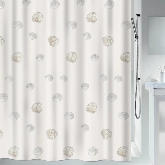 Spirella Duschvorhang Atlantis 120 cm x 200 cm Champagner