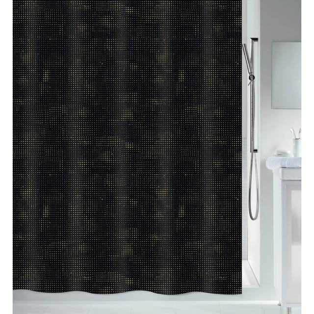 Spirella Duschvorhang Georges 120 cm x 200 cm Gold