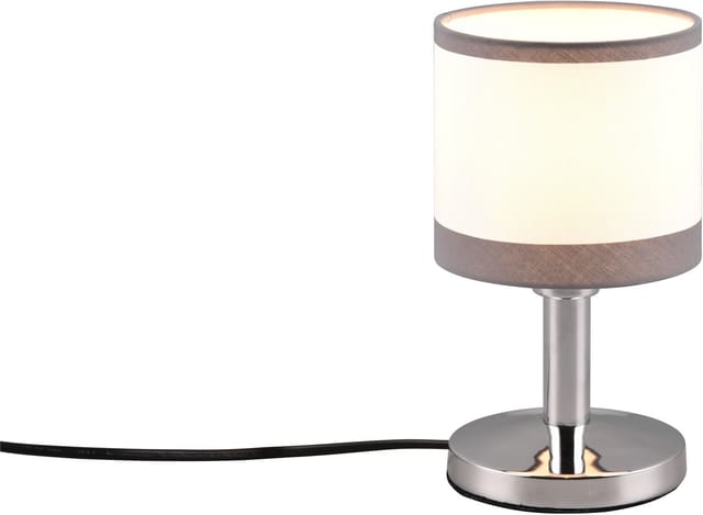 Reality Design-Tischlampe Davos 1-flammig Chrom 12 cm x 12 cm