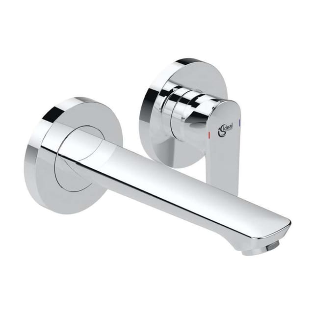 Ideal Standard Wand-Waschtischarmatur Connect Air Ausladung 18,5 cm Chrom