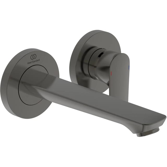 Ideal Standard Wand-Waschtischarmatur Connect Air Ausladung 18,5cm Magnetic Grey