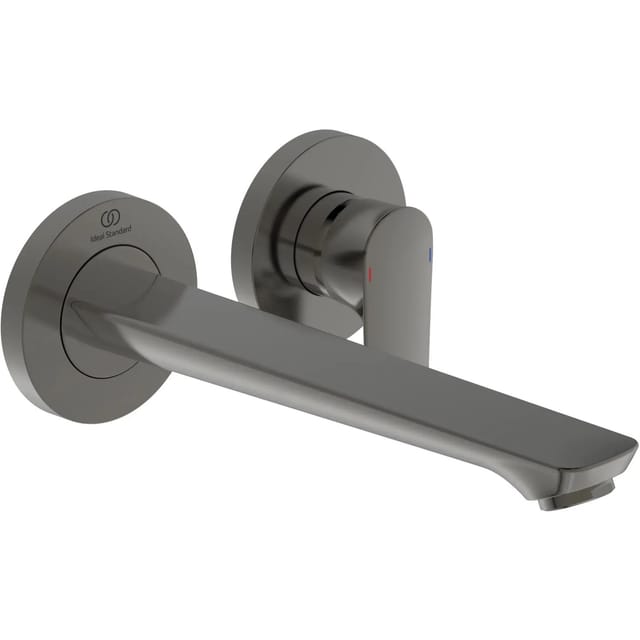 Ideal Standard Wand-Waschtischarmatur Connect Air Ausladung 22,5cm Magnetic Grey