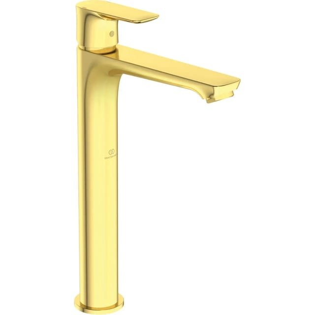 Ideal Standard Waschtischarmatur Connect Air verl.Sockel o.Ablaufg. Brushed Gold