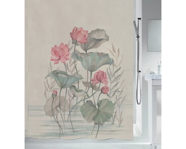 Spirella Duschvorhang Jaya 180 cm x 200 cm Mehrfarbig
