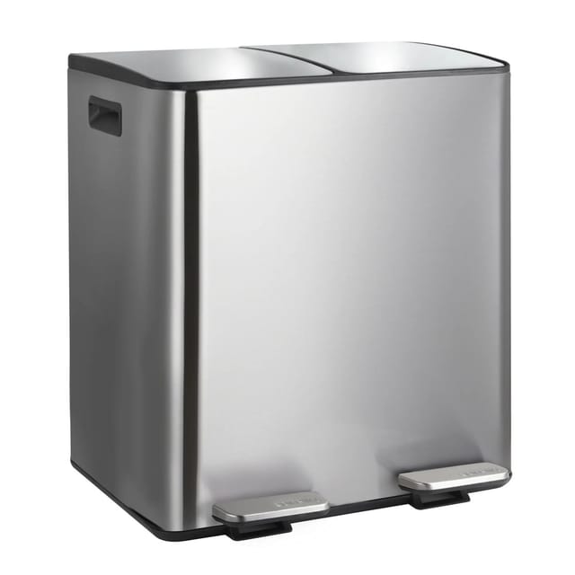 Spirella Kosmetikeimer Aliya 2 x 20, Chrom