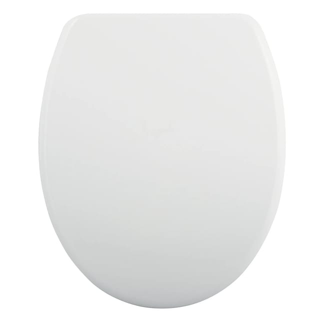 MSV WC-Sitz Thermodur 37 cm x 44 cm x 4,5 cm Weiß