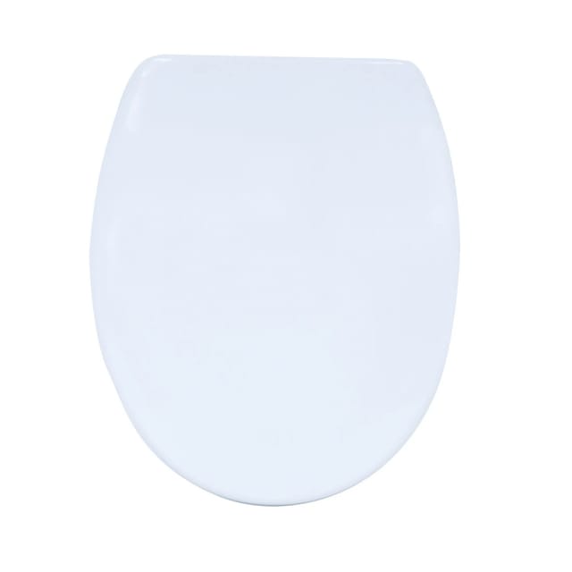 MSV WC-Sitz Thermodur 37,5 cm x 44,5 cm x 4 cm Weiß