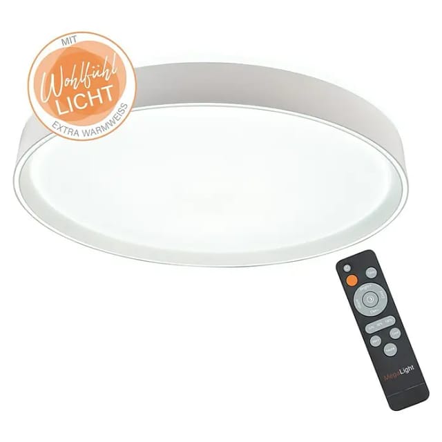 MegaLight LED-Leuchte Shining Saturn 45W Lichttemperaturwechsel Ø 49 cm