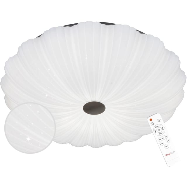 MegaLight LED-Deckenleuchte Shining Coral 24 W Lichttemperaturwechsel Ø 49 cm