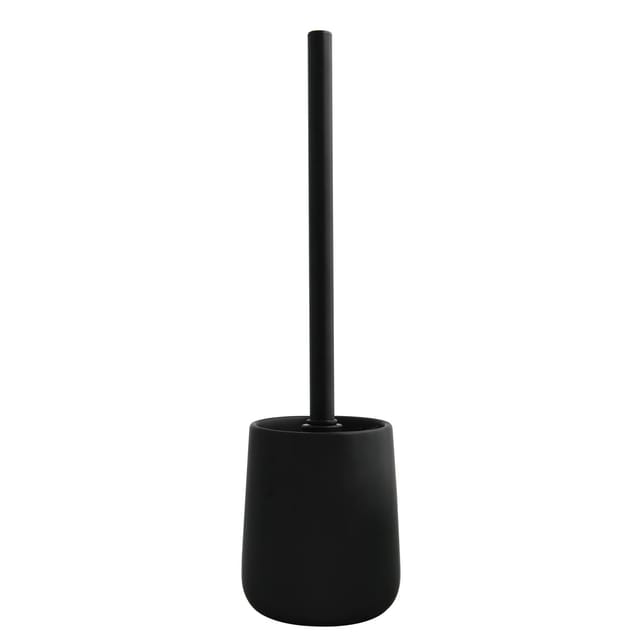 MSV WC-Bürste Maonie Ø 10,4 cm x 38,8 cm Schwarz Matt