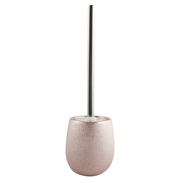 MSV WC-Bürste Shanghai Keramik Ø 13 cm x 41 cm Rosa