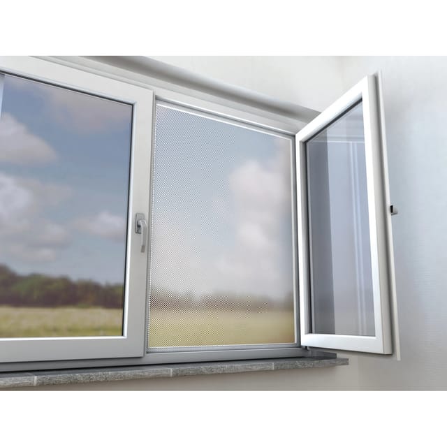 Insektenschutznetz Fenster Weiss 130 x 150 cm