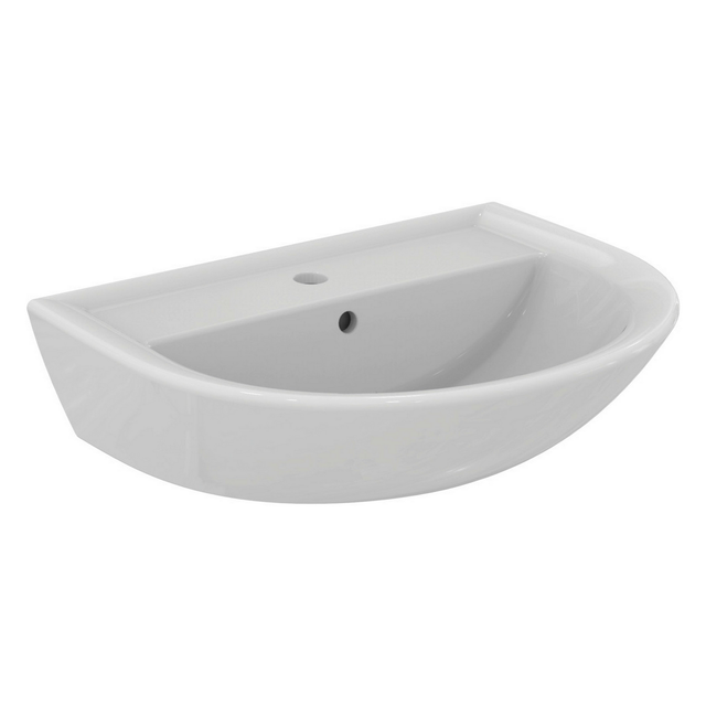 Ideal Standard Waschtisch Eurovit 60 cm 1 Hahnloch mit Überlauf Weiß