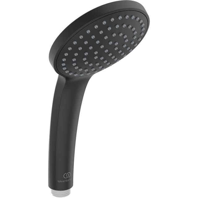 Ideal Standard Handbrause Idealrain 1-Funktion Ø100 mm Schwarz matt