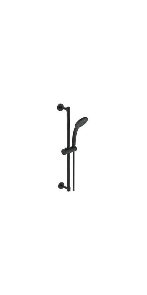 Ideal Standard Brausekombination Idealrain Handbrause rund Silk Black