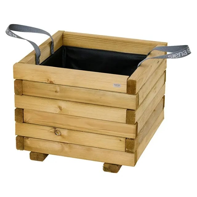 Siena Garden Pflanzkasten Taunus Modern 40 cm x 40 cm x 33 cm Kiefernholz FSC®