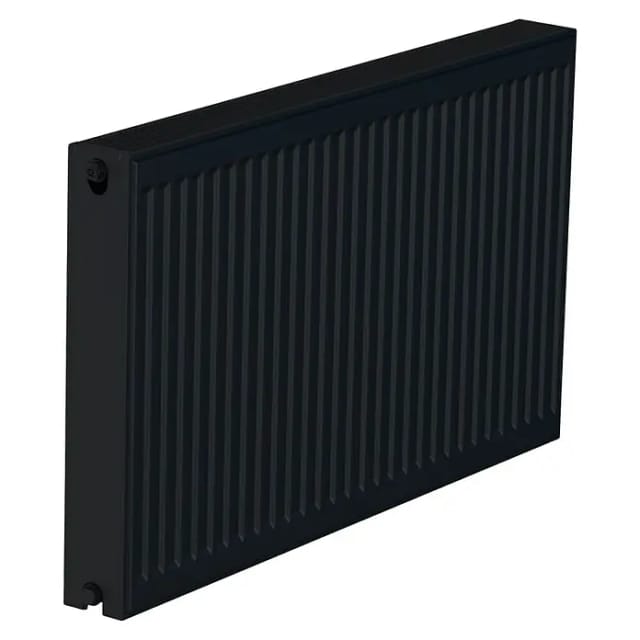 Sanicomfort Universal-Flachheizkörper Typ DK (22) 62 cm x 100 cm Schwarz Matt
