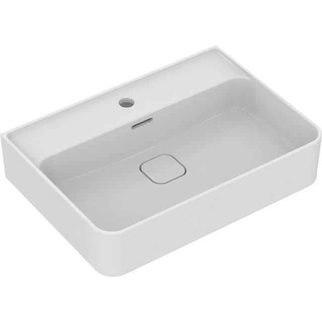 Ideal Standard Waschtisch Strada II 60 cm geschliffen 1 Hahnloch m.Überlauf Weiß