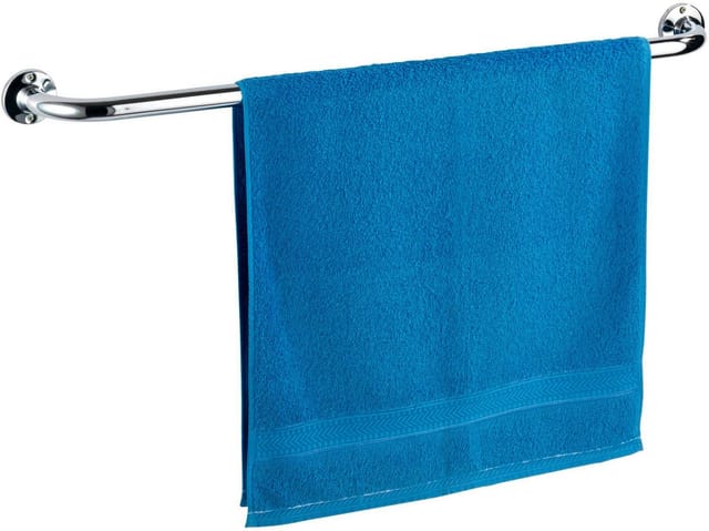 Wenko Badetuchhalter Basic Edelstahl glänzend rostfrei 80 cm