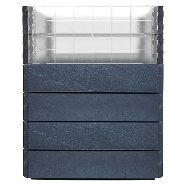 Garantia Hochbeet Ergo Quadro Turbo M 75 Stone