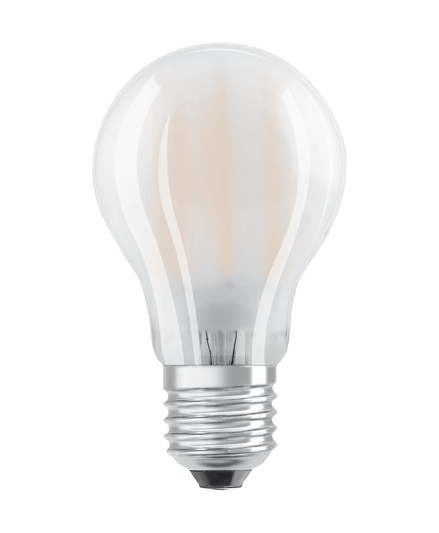 Ledvance Smart+ LED-Leuchtmittel Filament Glühlampenform Weiß Ø 6,7 cm