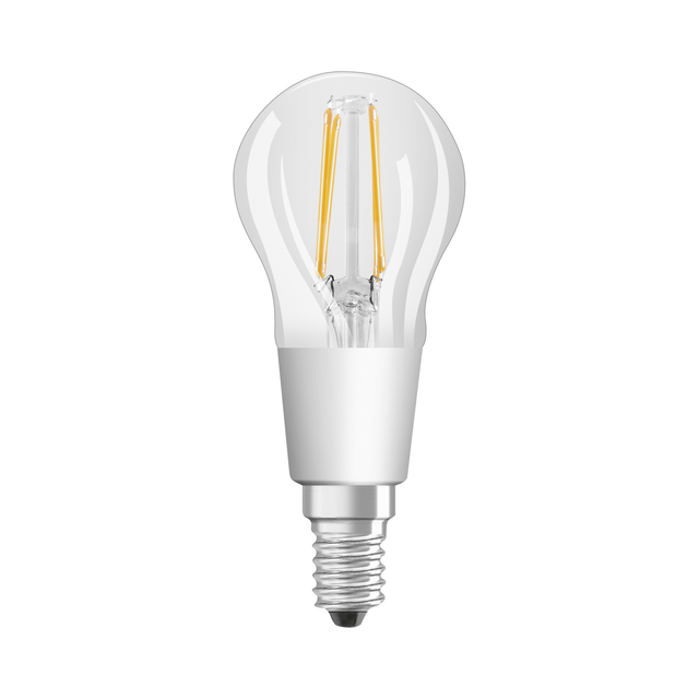 Ledvance Smart+ LED-Leuchtmittel Filament Mini Birne Klar Ø 4,5 cm