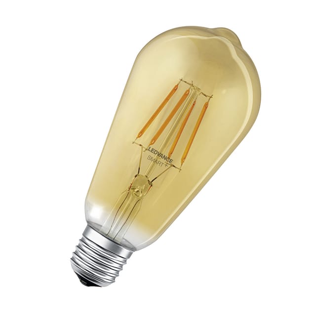 Ledvance Smart+ Leuchtmittel Wifi Filament Edison E27/6 W Gold