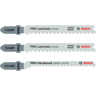 Bosch Stichsägeblatt-Set 1 x T101AOF 2 x T101 BIF