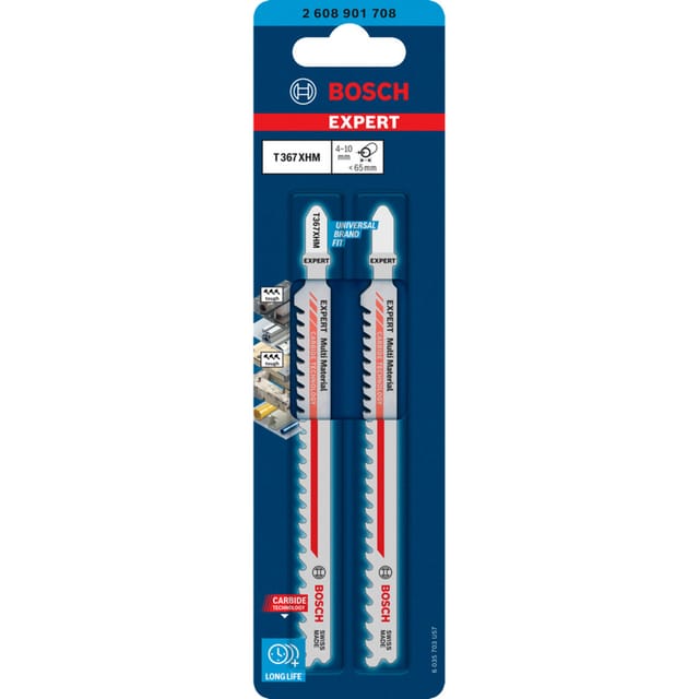 Bosch Expert Stichsägeblatt T 367 XHM Multi Material 2 Stück