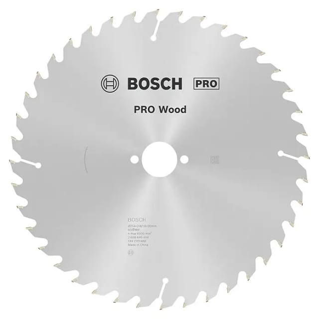 Bosch Kreissägeblatt Optiline Wood 254 x 30 x 2,8 mm / 60 Zähne