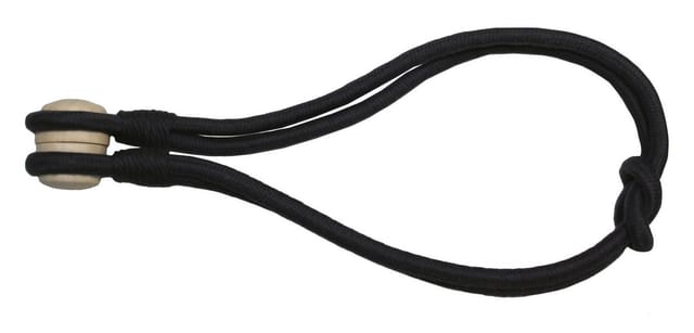Gardinia Raffhalter Kordel Schwarz