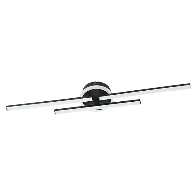 EGLO LED Deckenleuchte VASCELLA Schwarz 720x140mm 4000K 2500lm