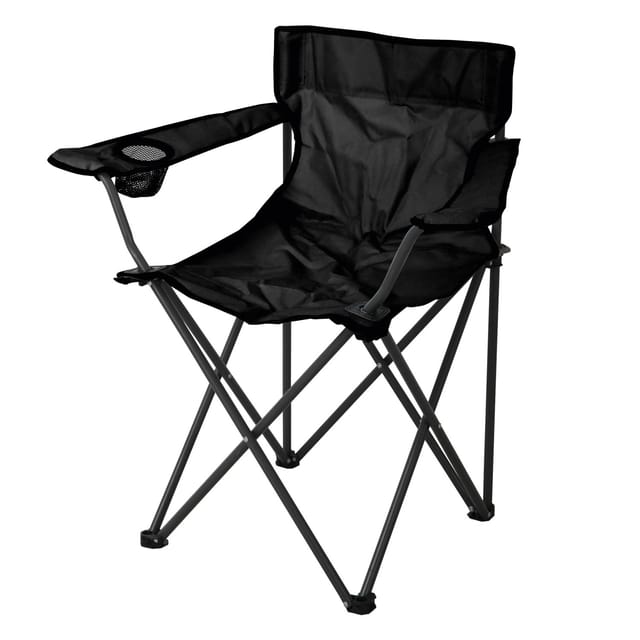 Campingstuhl Atana Faltbar Schwarz